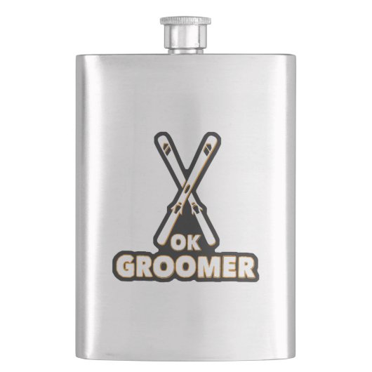 Flasque Ok Groomer Skis (devant)