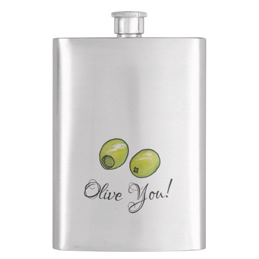 Flasque Olive (devant)