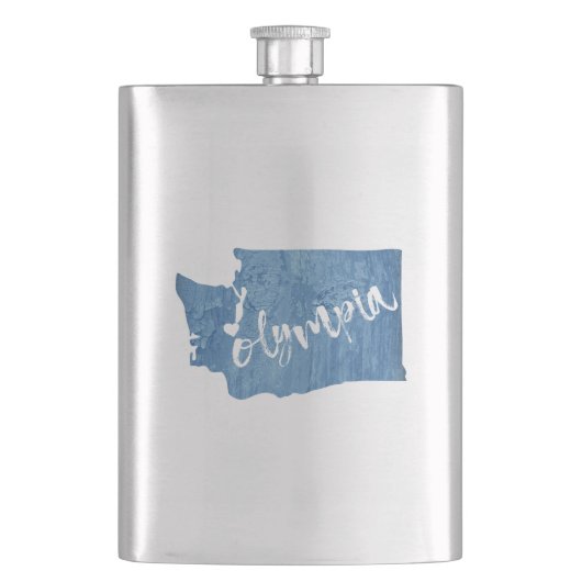 Flasque Olympia Washington Wood Grain (devant)