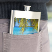 Flasque Ombres sur la plage (En situation)
