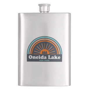 Flasque Oneida Lake New York Rainbow