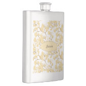 Flasque Or Blanc Matin Fleur de gloire (Droite)