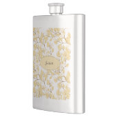 Flasque Or Blanc Matin Fleur de gloire (Gauche)