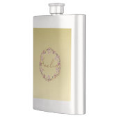 Flasque Or moderne Couleur d'eau fleurie de luxe (Gauche)