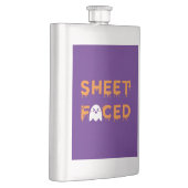 Flasque Orange à facettes feuille (Droite)