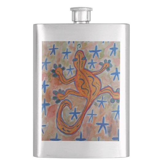 Flasque Orange Gecko (devant)