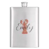 Flasque Oreillers de Noël Oreillers de Crustacé Aquarelle  (devant)