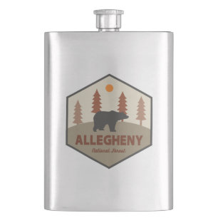 Flasque Ours forestier national d'Allegheny