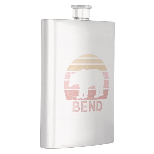 Flasque Ours rétro de pli (Droite)