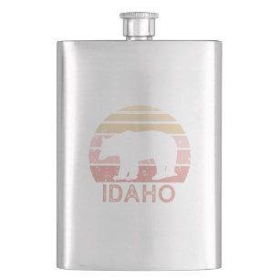 Flasque Ours rétro Idaho