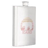 Flasque Ours rétro Idaho (Droite)