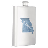 Flasque Ozarks, Missouri Grain de bois (Droite)