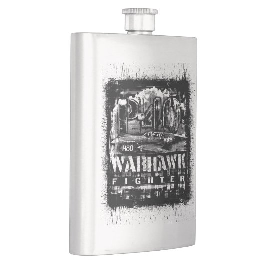 Flasque P-40 Warhawk (Droite)