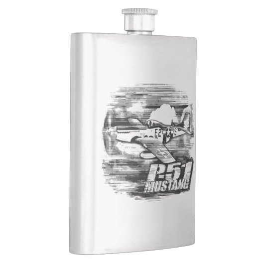 Flasque P-51 Mustang (Droite)