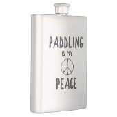 Flasque Pagayer est ma paix (Droite)