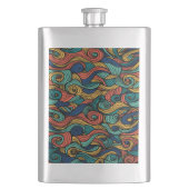 Flasque Paisley haché (devant)