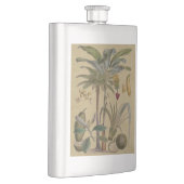 Flasque Palm Antique Fruit Tropical Art Botanique (Droite)