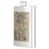 Flasque Palm Antique Fruit Tropical Art Botanique (Gauche)