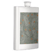 Flasque Palm Feuilles & Oranges (Droite)