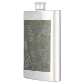 Flasque Palm Feuilles & Oranges (Gauche)