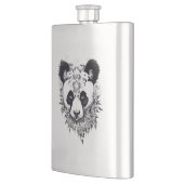 Flasque Panda Bear Wild Animal Nature Illustration Art Tat (Gauche)