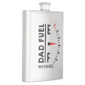 Flasque Papa Carburant Funny Fête des pères Anniversaire P (Droite)