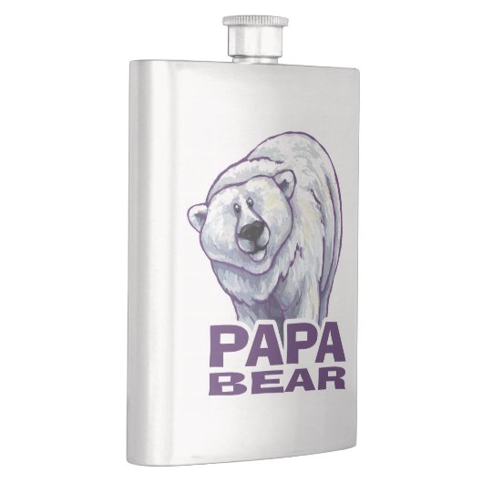 Flasque Papa Polar Bear (Droite)
