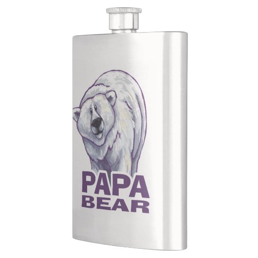 Flasque Papa Polar Bear (Gauche)