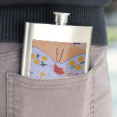 Flasque Papillon Dreaming Classic Flask (En situation)
