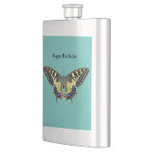Flasque Papillon jaune et noir (Gauche)