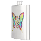 Flasque Papillon Sugar Skull (Gauche)