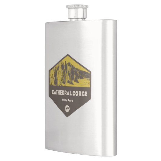 Flasque Parc d'état de Cathedral Gorge (Gauche)