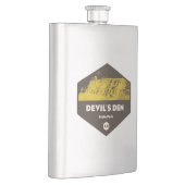 Flasque Parc d'état de Devil's Den Arkansas (Droite)