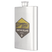 Flasque Parc d'état de l'île de Chasse Caroline du Sud (Gauche)