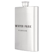 Flasque Parc le Colorado d'hiver (Gauche)