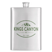 Flasque Parc national de Kings Canyon (devant)