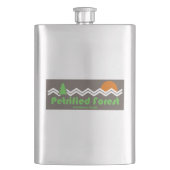 Flasque Parc national de la Forêt Petrifiée Rétro (devant)