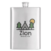 Flasque Parc national de Zion (devant)