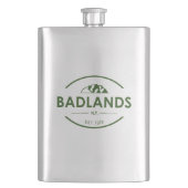 Flasque Parc national des Badlands (devant)