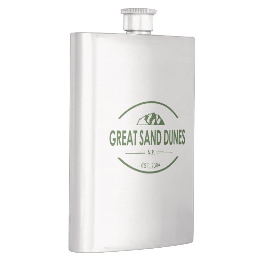 Flasque Parc national des Dunes de sable (Droite)