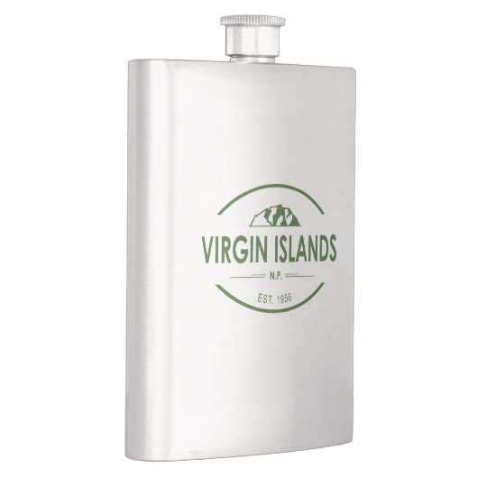 Flasque Parc national des Îles Vierges (Droite)