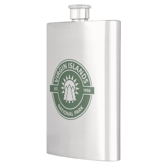 Flasque Parc national des Îles Vierges Sun Trees (Gauche)