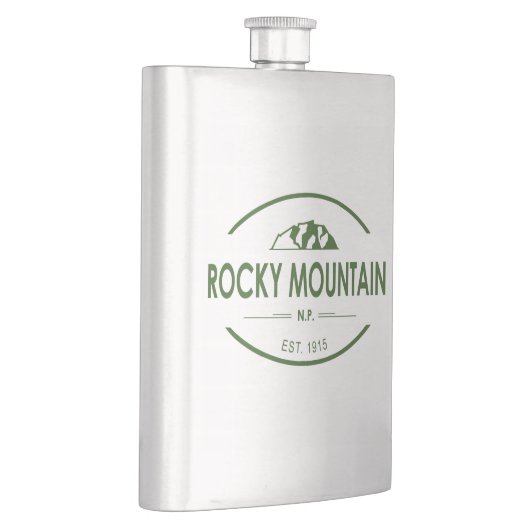 Flasque Parc national des Rocheuses (Droite)