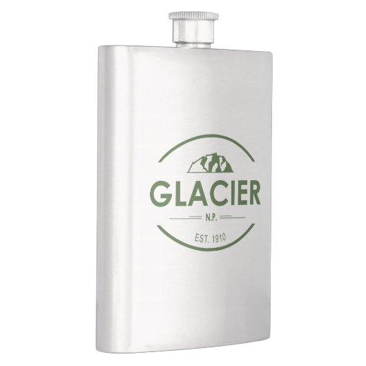 Flasque Parc national du Glacier (Droite)