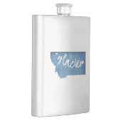 Flasque Parc national du Glacier Grain de bois (Droite)