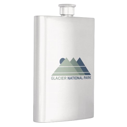 Flasque Parc national du Glacier Sun (Droite)