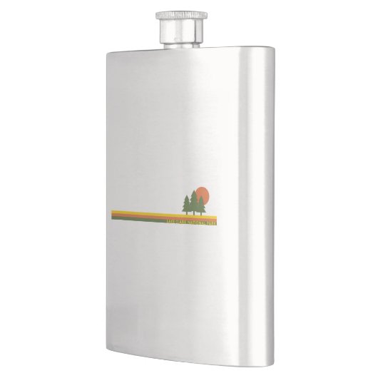 Flasque Parc national du lac Clark Pine Trees Sun (Gauche)