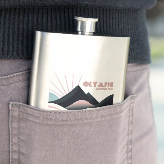 Flasque Parc National Olympique Collines Colorées (En situation)