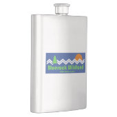 Flasque Parc provincial Bluerock Wildland Rétro (Droite)