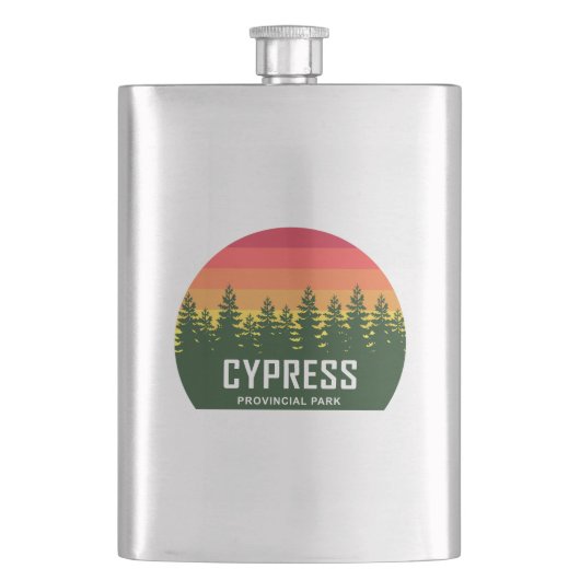 Flasque Parc provincial Cypress (devant)